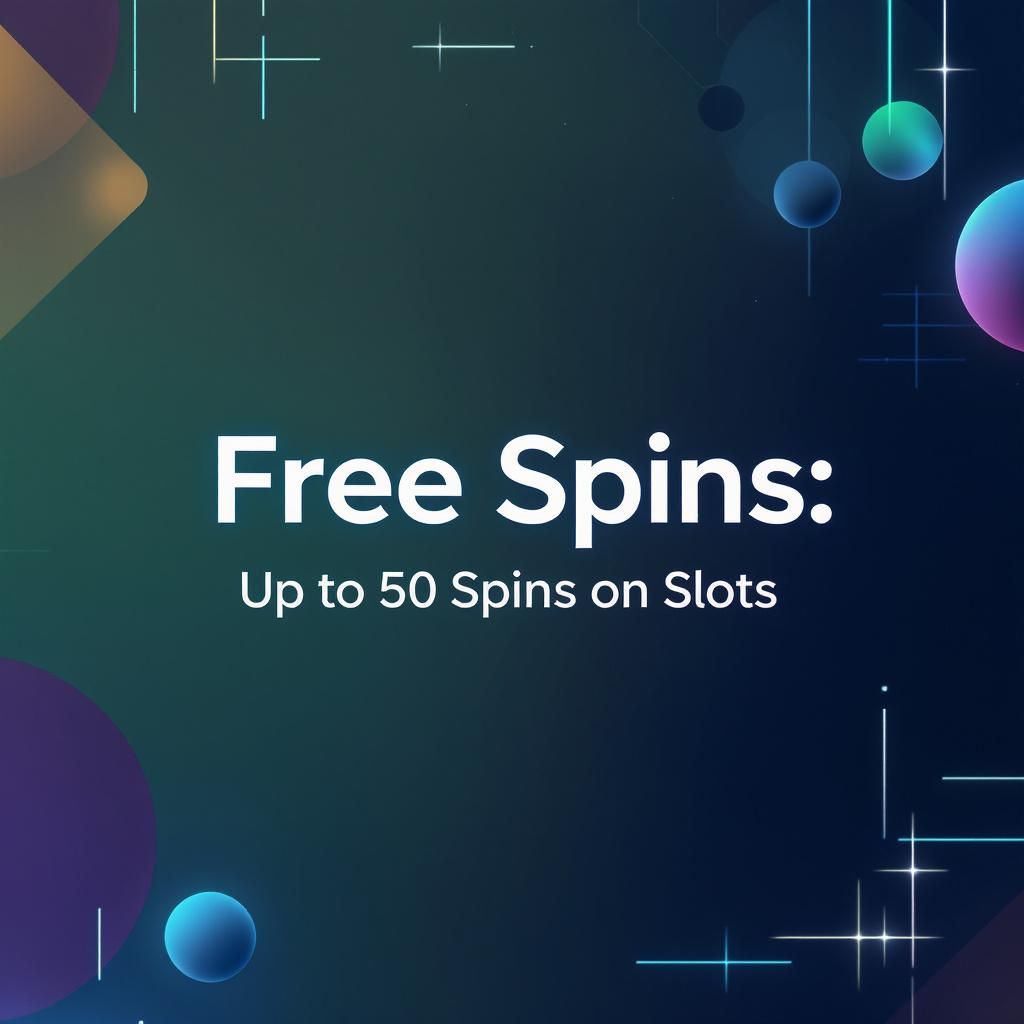 Free Spins: Up to 50 Spins on Slots