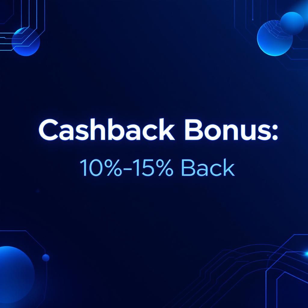 Cashback Bonus: 10%-15% Back
